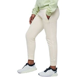 COTOPAXI | M | Ivory Cream Organic Cotton Recycled Polyester Drawstring Joggers